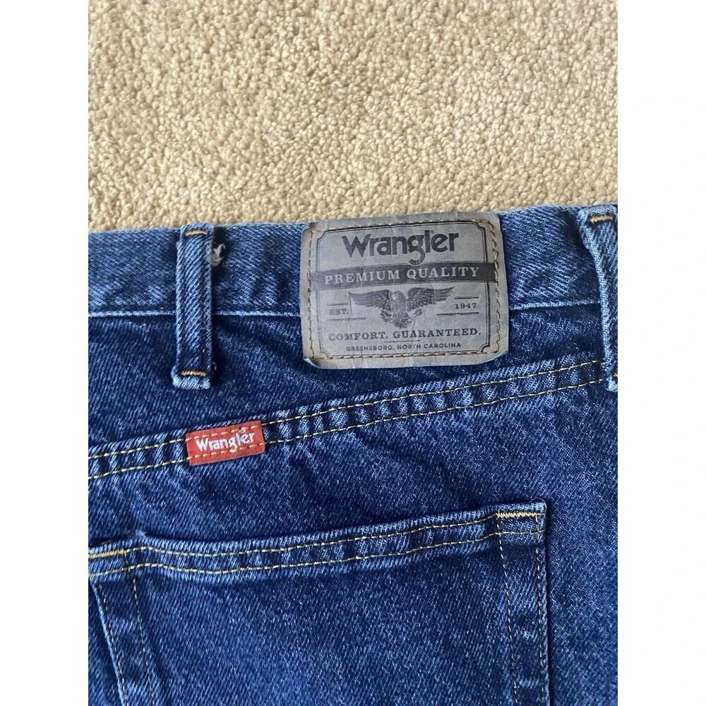 Wrangler Heavy Duty Men’s Regular Fit Jeans Western Farmcore Size 42x30